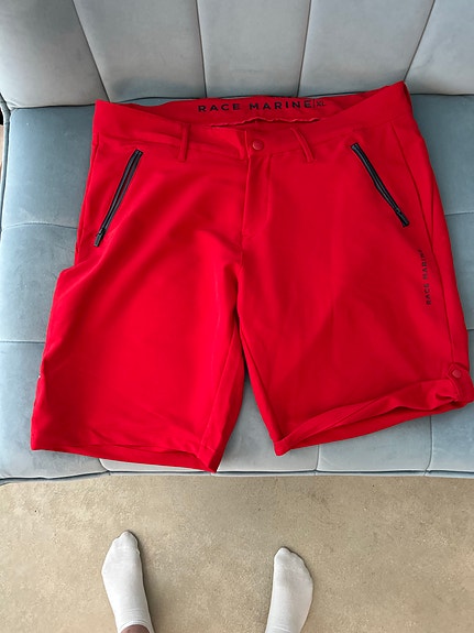 Race Marine punaiset shortsit, XL