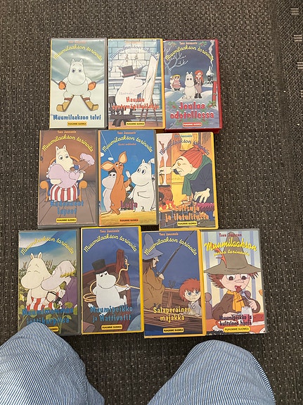 VHS: Muumilaakson tarinoita 10kpl