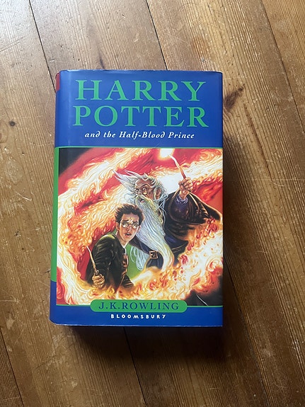 Harry Potter and the Half-Blood Prince kovakantinen kirja englanniksi