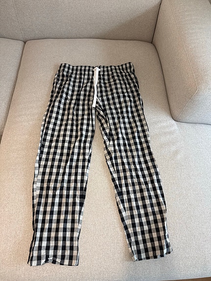 Pyjama miesten housut XL ruudullinen kirjava