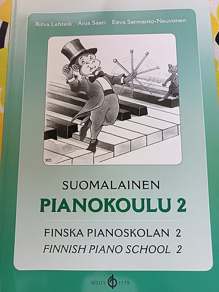 Suomalainen pianokoulu 2 oppikirja