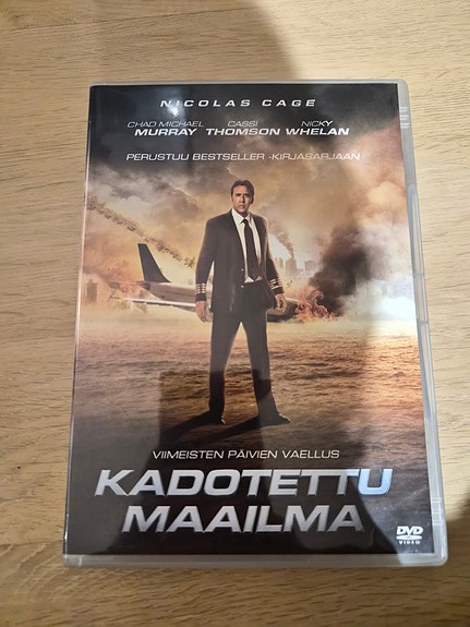 Kadotettu maailma DVD-elokuva