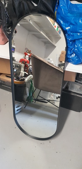 Musta peili 40x100cm