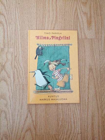 Kirja Lasten oma kirjakerho:  Hilma ja Pingviini