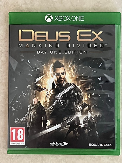 Deus Ex: Mankind Divided Day One Edition Xbox One peli