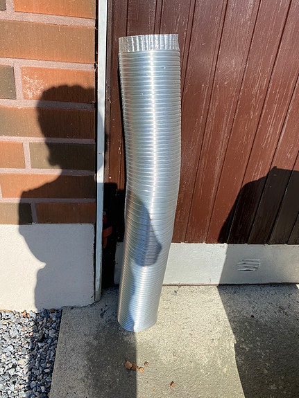 Uusi putki, ilmastointi ? 100 cm