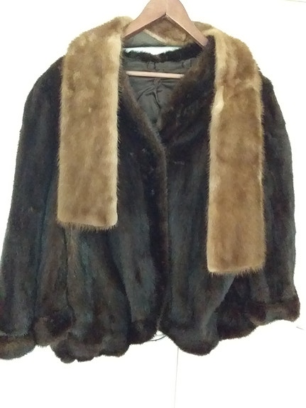 One size minkki turkki ja kaulus
