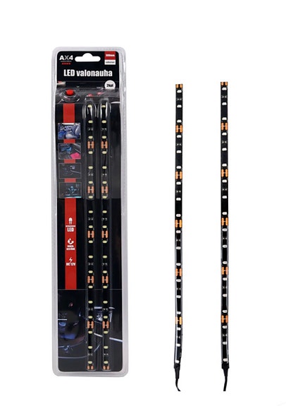 LED-valonauha paristoliittimillä