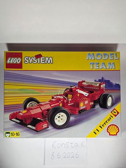 Lego Model Team 2556 Ferrari Formula 1 Racing Car Avaamaton