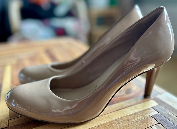 Clarks nudet korkokengät 38