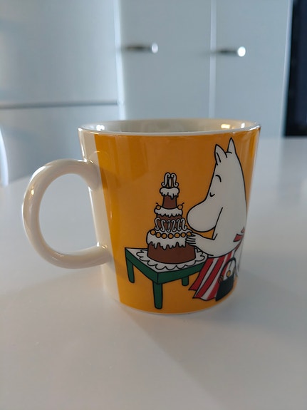 Arabia Muumi-muki keltainen