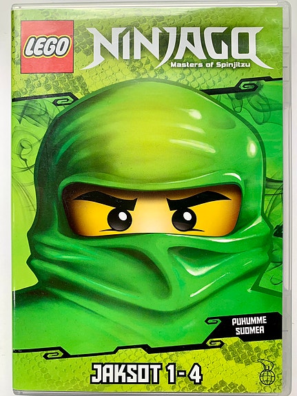 LEGO Ninjago jaksot 1-4 DVD