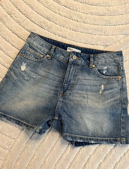 Farkku shortsit