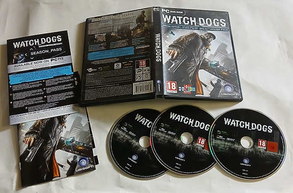 Watch Dogs PC CD-ROM