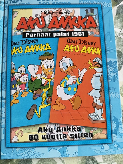 Aku Ankka Parhaat palat 1961 -kirja
