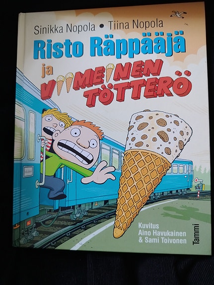 Risto Räppääjä ja viimeinen tötterö - lastenkirja