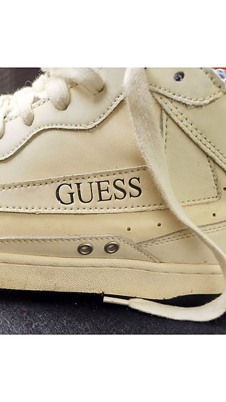 Guess nahkatossut / tennarit - Off-white / Kerma - Koko 43