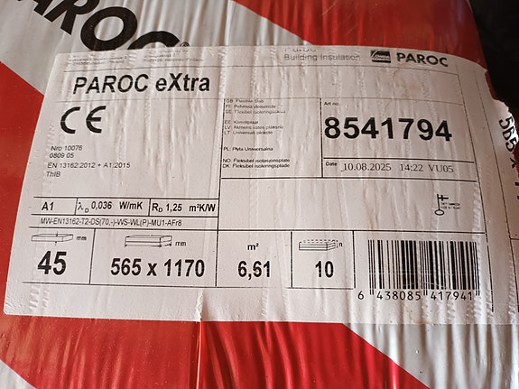 Parox extra 45 mm 4 kpl