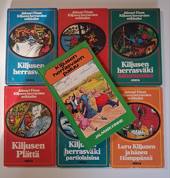 Kiljusen herrasväki 7kpl