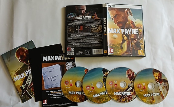 Max Payne 3 PC CD-ROM