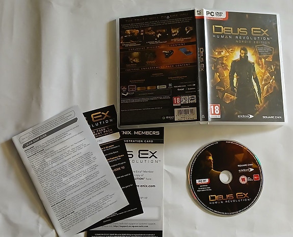 Deus Ex: Human Revolution PC CD-ROM