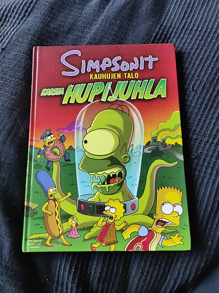 Simpsonit Kauhujen talo -sarjakuva