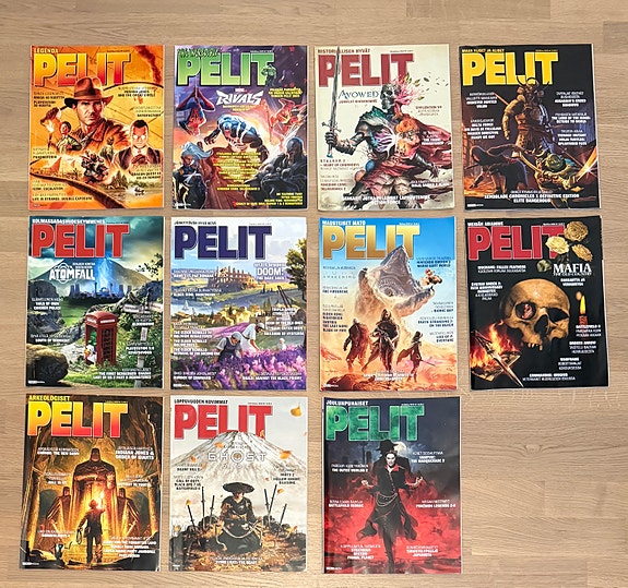Pelit-lehti vuosikerta 2025
