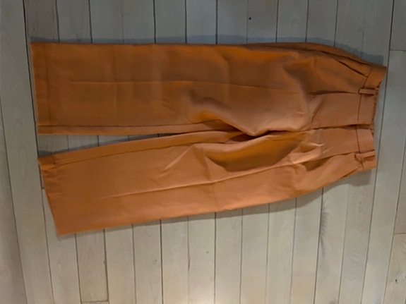 Oranssit housut s/36