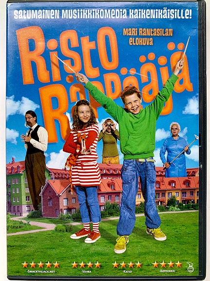 Risto Räppääjä DVD