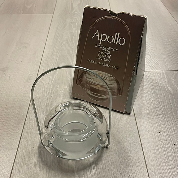 Nuutajärvi Apollo kynttilälyhty