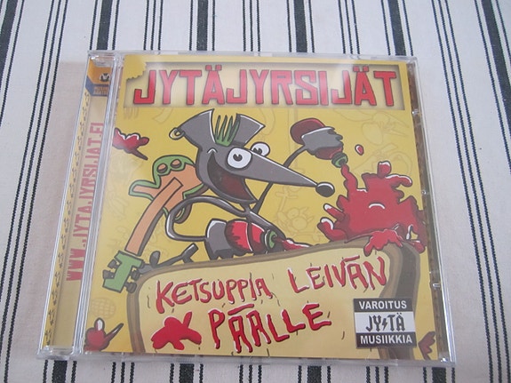Lasten musiikki cd Jytäjyrsijät, UUSI