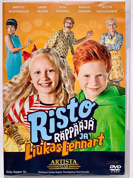 Risto Räppääjä ja Liukas Lennart DVD
