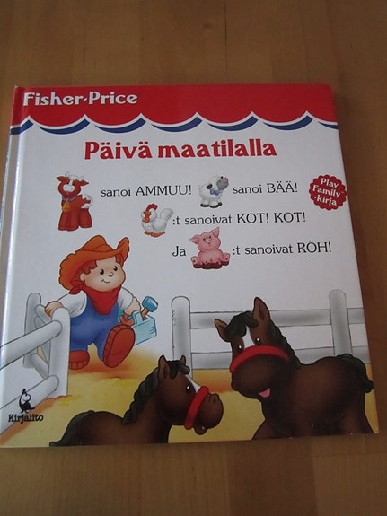 Fisher Price: Päivä maatilalla lasten kirja