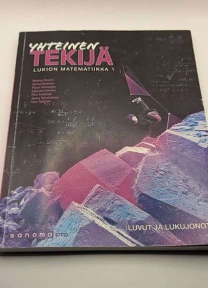 Yhteinen tekijä lukion matematiikka 1