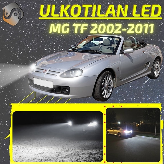 MG TF Ulkovalojen LED -päivityssarja
