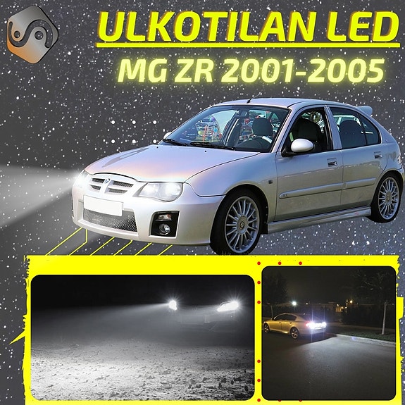 MG ZR Ulkovalojen LED -päivityssarja