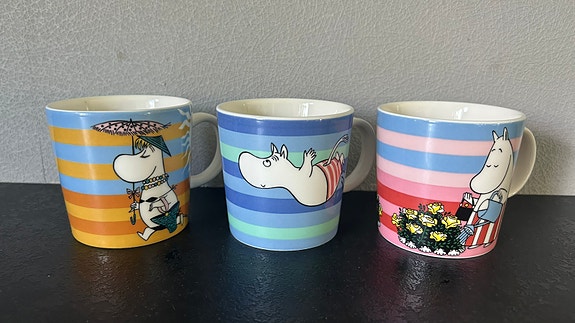 Muumimukit Rantaelämää & Ruusutarha