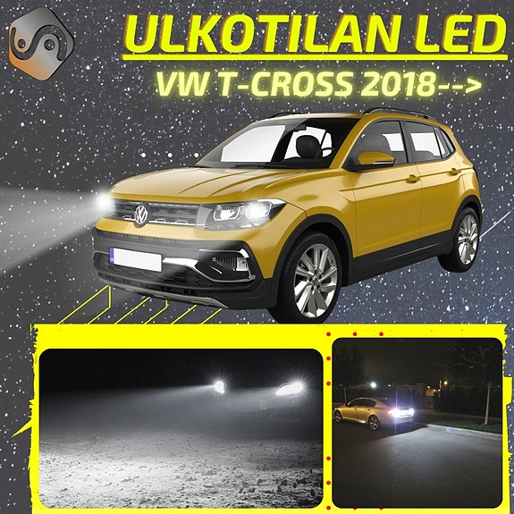 VW T-CROSS Ulkovalojen LED -päivityssarja