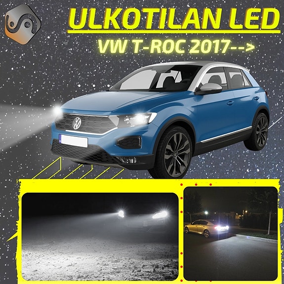 VW T-ROC Ulkovalojen LED -päivityssarja