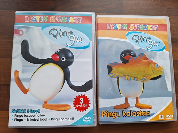 Pingu lasten suosikit DVD:t