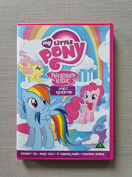DVD My little pony: Ystävyyden taikaa - Sonic Rainboom