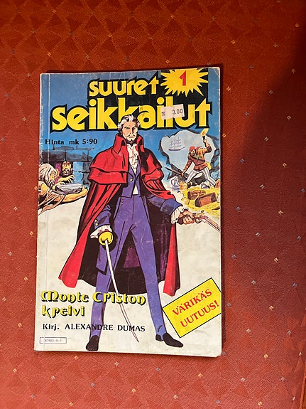 Suuret seikkailut - Monte Criston kreivi