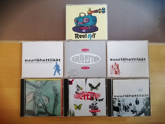 Suurlähettiläät cd ja cds levyjä