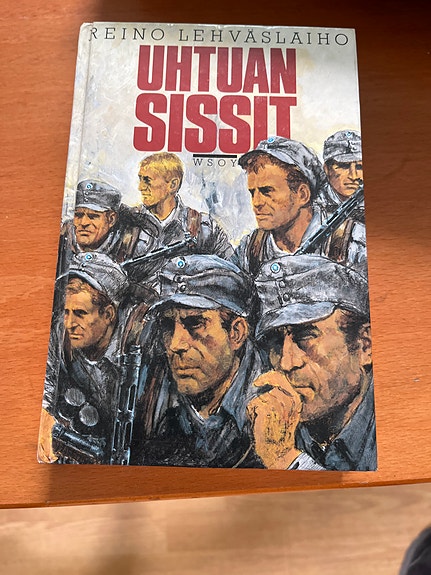 Reino Lehväslaiho uhtuan sissit kirja