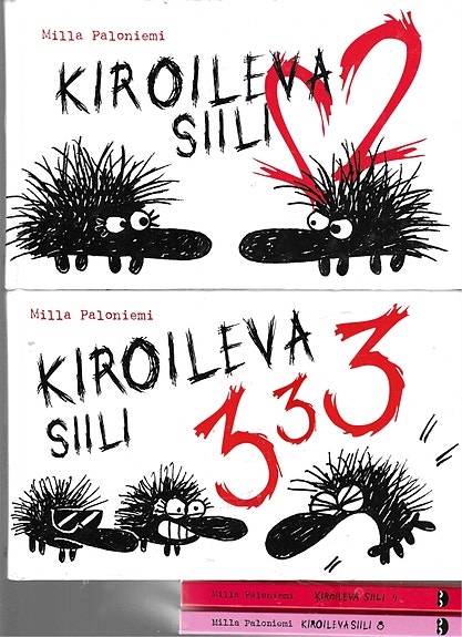 Milla Paloniemi: Kiroileva siili 1, 2, 3, 4 ja 8.