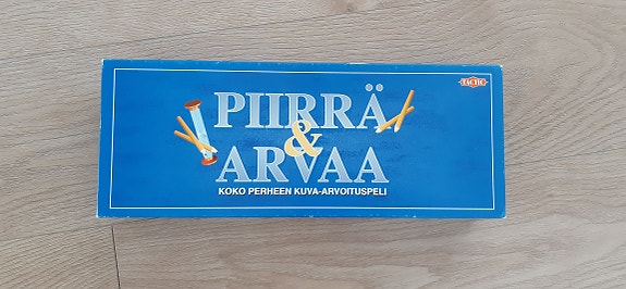 Piirrä & arvaa peli