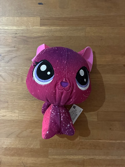Littlest Pet Shop pehmolelu kissa pinkki