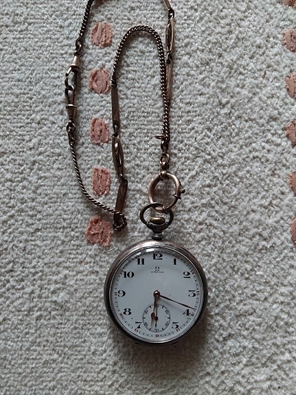 Omega taskukello ketjulla