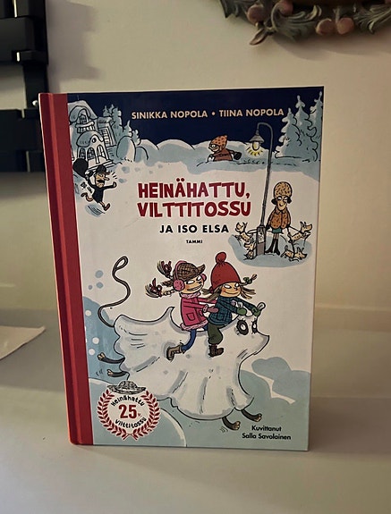 Heinähattu, Vilttitossu ja Iso Elsa - kirja