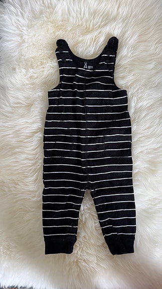 Aarre vauvan unisex haalari koko 62-68 musta